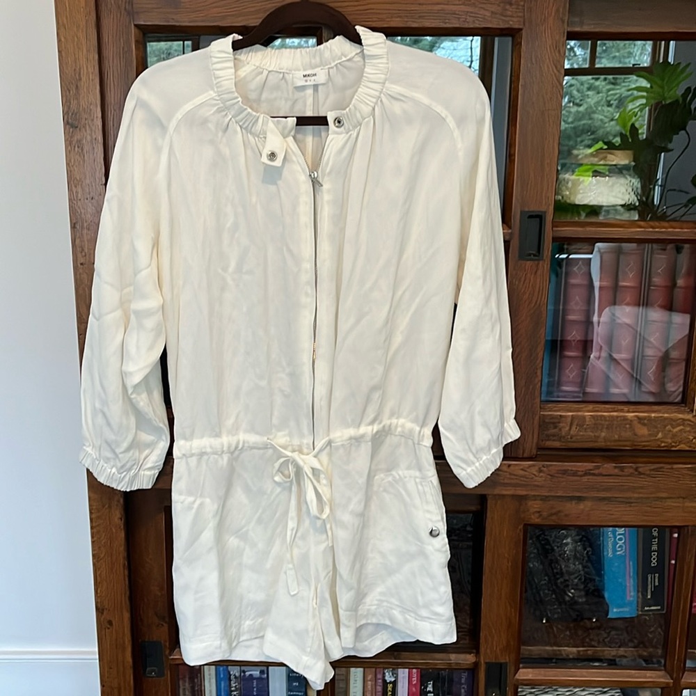 Mikoh Giana slouchy short Romper